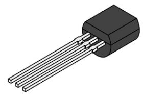 S9012 PNP, 25V, 0.5A TO-92. 